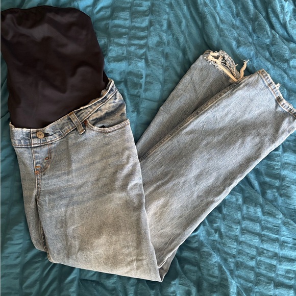 Abercrombie & Fitch Ankle Straight Maternity - Picture 2 of 3